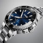 Oris Aquis Date Automatic Blue Dial Dive Watch Stainless Steel Bracelet