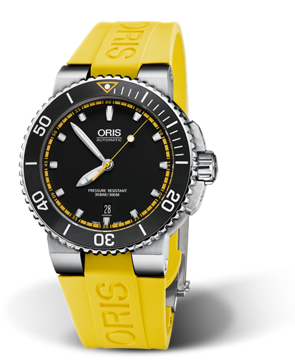 Oris Aquis Date 43mm Automatic Dive Watch Stainless Steel Ceramic Bezel