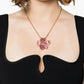 Swarovski Florere Pavé Crystal Flower Necklace - Gold-Tone, Adjustable Chain