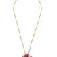 Swarovski Florere Pavé Crystal Flower Necklace - Gold-Tone, Adjustable Chain