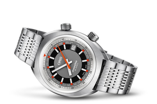 Oris Chronoris Date Stainless Steel Automatic Men's Sport Watch Bracelet