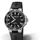 Oris Aquis Date Automatic Dive Watch, Stainless Steel, Black Dial, Rubber Strap