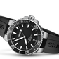 Oris Aquis Date Automatic Dive Watch, Stainless Steel, Black Dial, Rubber Strap