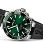 Oris Aquis Date 43.5mm Stainless Steel Automatic Dive Watch Green Dial