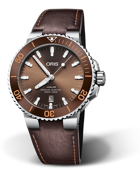Oris Aquis Date Automatic Watch, Stainless Steel, Ceramic Bezel, Sapphire Crystal