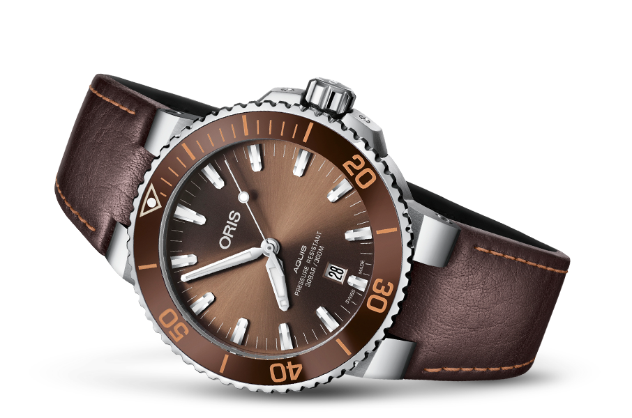 Oris Aquis Date Automatic Watch, Stainless Steel, Ceramic Bezel, Sapphire Crystal