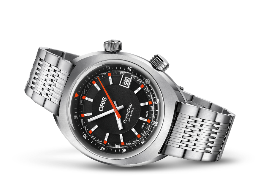 Oris Chronoris Date 39mm Automatic Stainless Steel Sapphire Crystal Watch