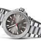 Oris Aquis Date Relief Stainless Steel Diver Watch, Grey Dial, 43.5mm Automatic
