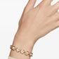 Swarovski Imber Gold-Tone Tennis Bracelet with Sparkling Crystals and Adjustable Fit