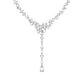 Swarovski Mesmera Y-Shaped White Rhodium Plated Crystal Necklace