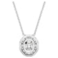 SWAROVSKI Mesmera Octagon Cut White Rhodium Plated Pendant