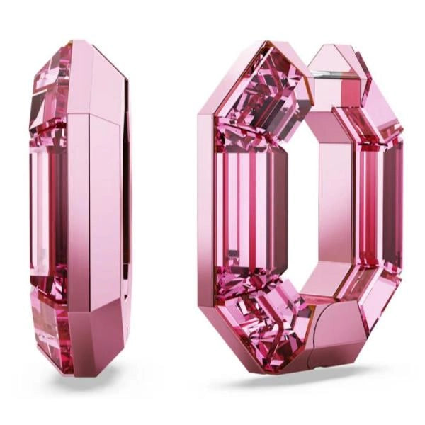 Swarovski Crystal Pendant Necklace with Elegant Spring Clasp