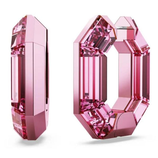 Swarovski Crystal Pendant Necklace with Elegant Spring Clasp