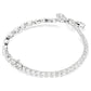 Swarovski Matrix Sparkle Mixed Cut Rhodium Plated White Necklace