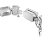 Swarovski Millenia Octagon-Cut White Rhodium Plated Tennis Bracelet