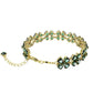 Swarovski Idyllia Green Clover Bracelet, Gold-Tone Plated, Mixed-Cut Crystal Accents