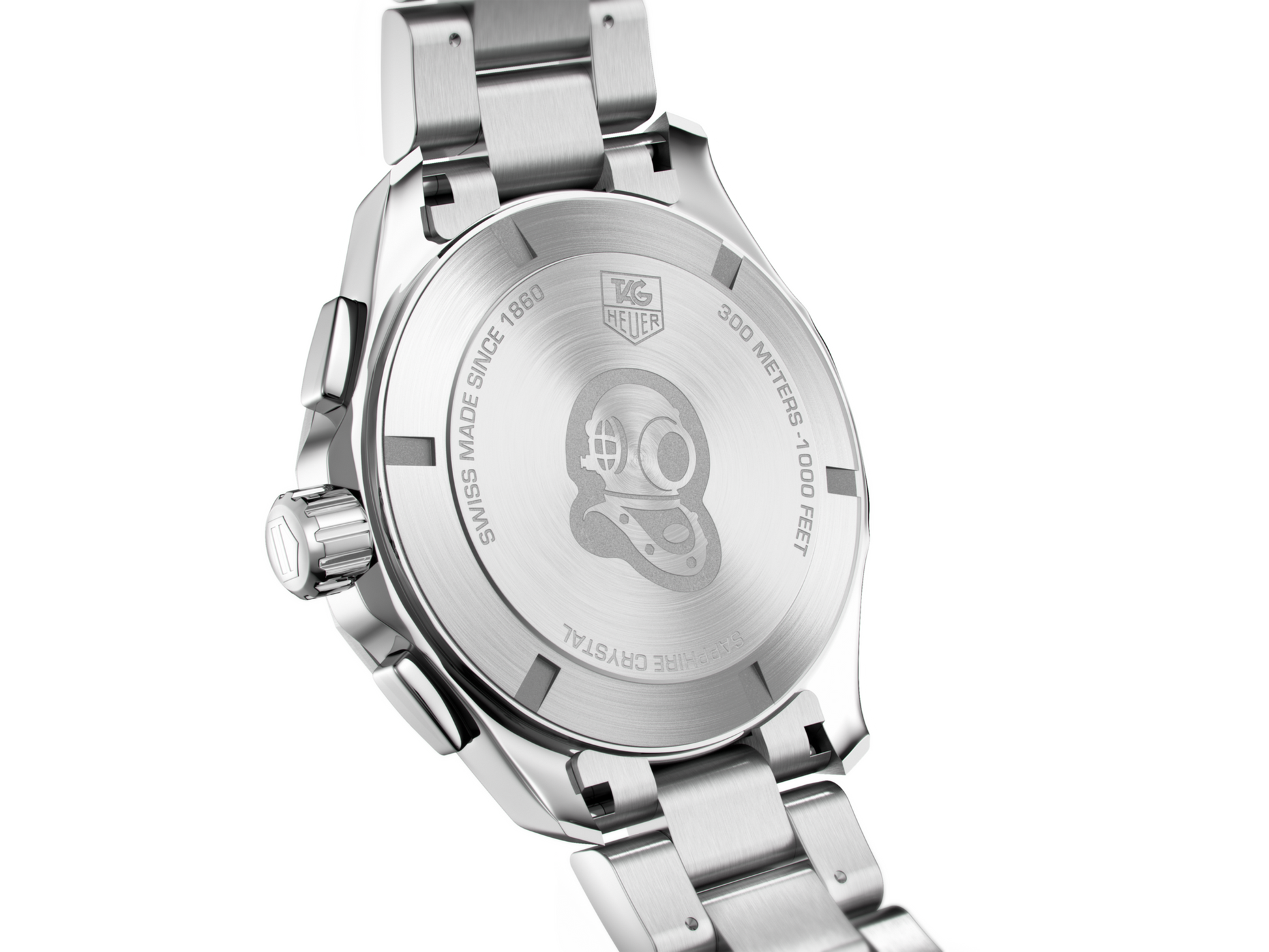 TAG Heuer Aquaracer 43mm Quartz Chronograph Stainless Steel Dive Watch