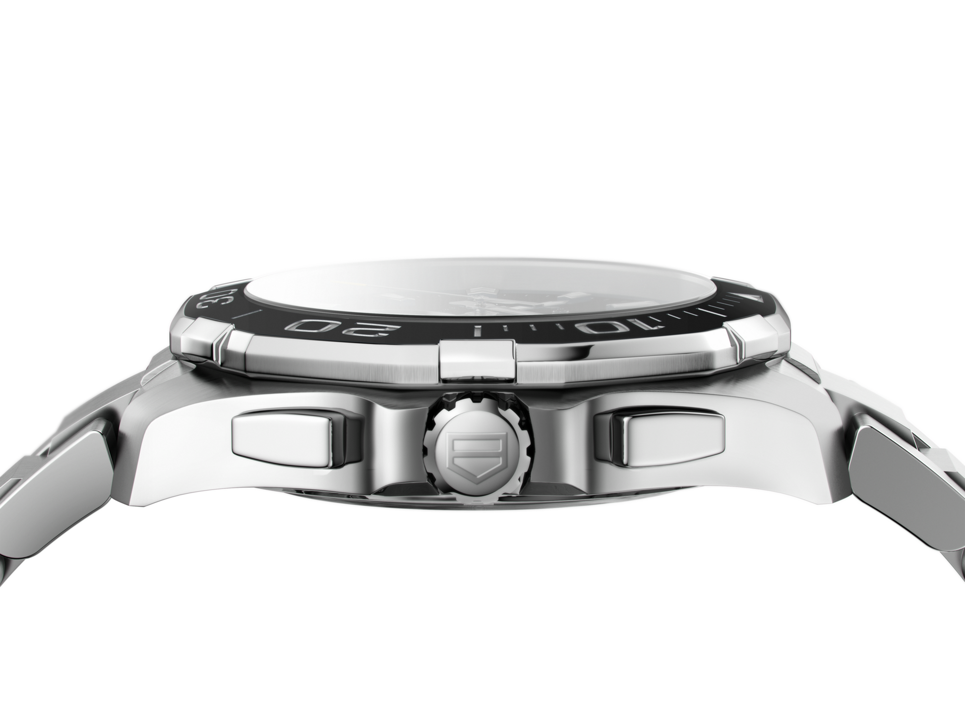 TAG Heuer Aquaracer 43mm Quartz Chronograph Stainless Steel Dive Watch