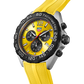 TAG Heuer Formula 1 43mm Quartz Chronograph Yellow Rubber Strap Watch