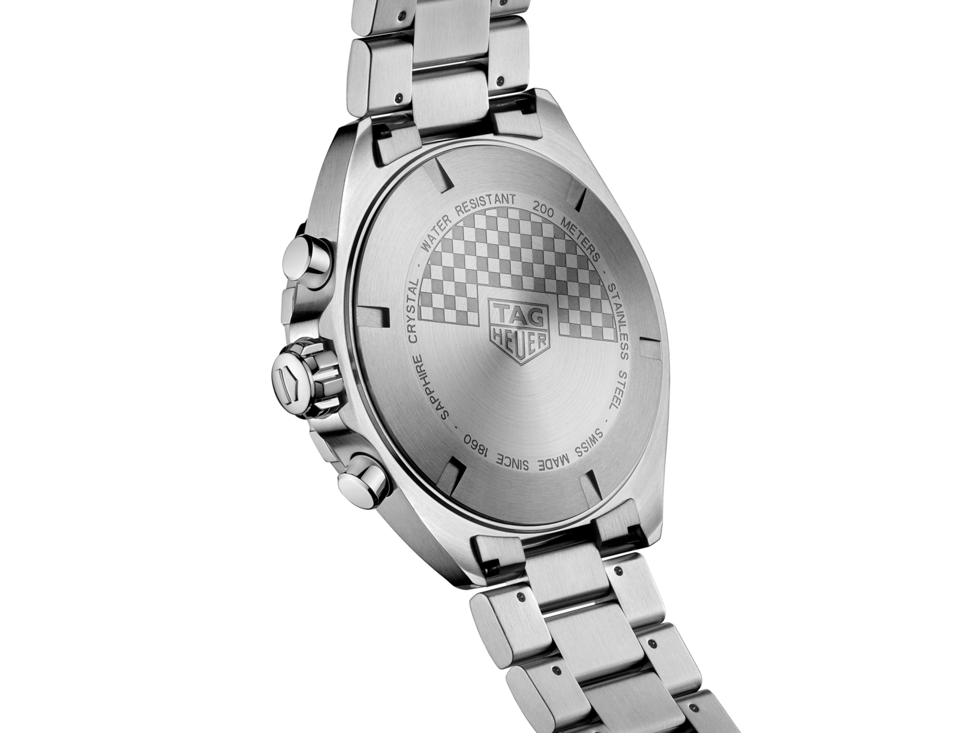 TAG Heuer Formula 1 43mm Quartz Chronograph Men's Steel Bracelet Watch