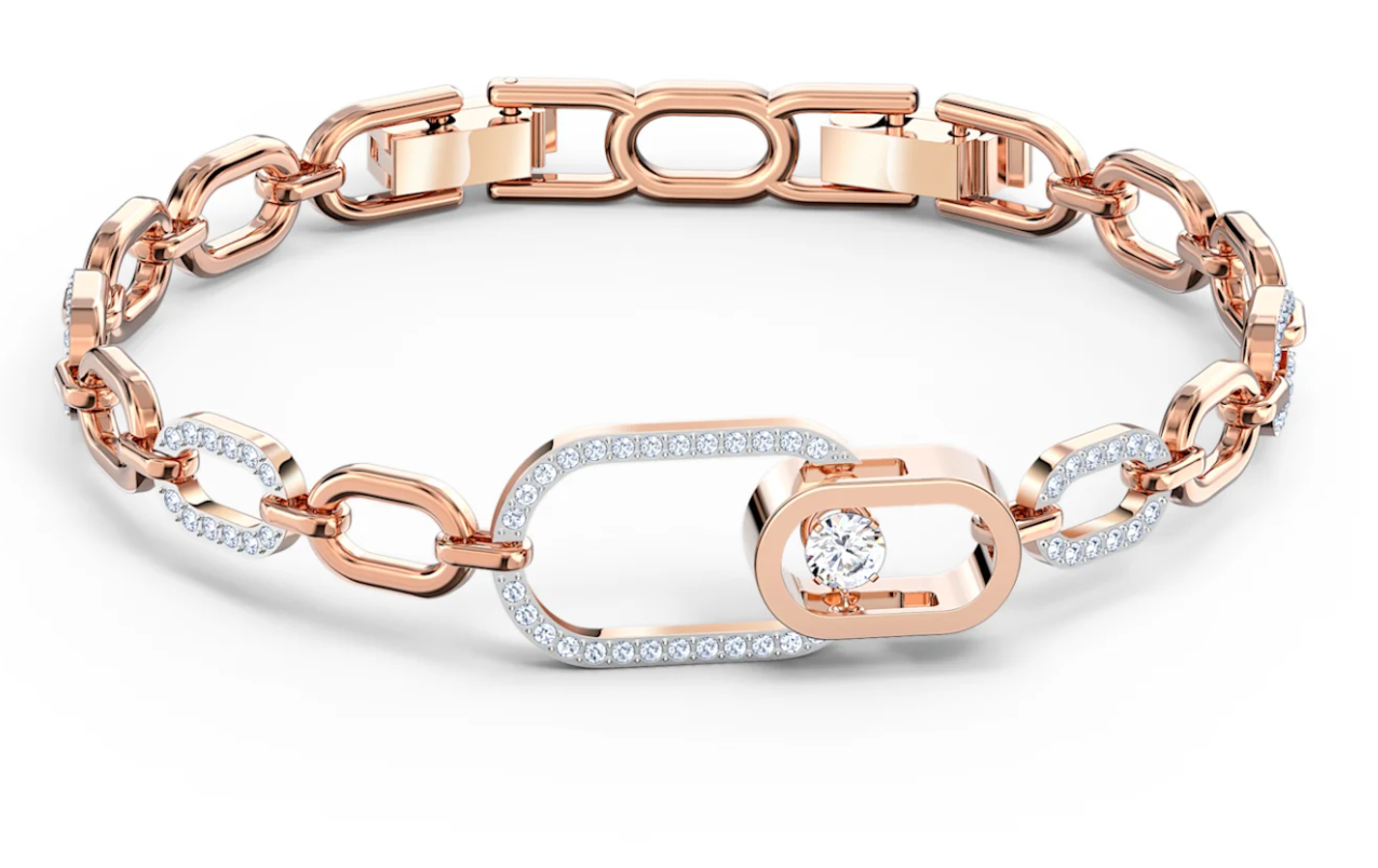 Swarovski Women's Crystal Sparkling Bracelet with Elegant Clasp