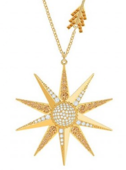 Swarovski Lucky Goddess Star Pendant Necklace