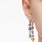 Swarovski Gema Asymmetrical Drop Earrings
