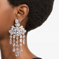 Swarovski Gema Chandelier Clip Earrings