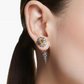 Swarovski Idyllia Asymmetrical Shell Drop Earrings