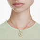 Swarovski Chroma Octagon Cut Green Crystal Pendant Necklace