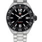 TAG Heuer Formula 1 Date Quartz Steel Watch 41mm Black Dial Durable