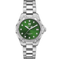 TAG Heuer Aquaracer 32mm Quartz Women's Diamond Green Dial Steel Watch