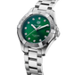 TAG Heuer Aquaracer 32mm Quartz Women's Diamond Green Dial Steel Watch