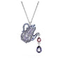 Swarovski Alice in Wonderland Teapot Pendant Necklace