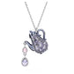 Swarovski Alice in Wonderland Teapot Pendant Necklace