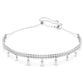 Ariana Grande x Swarovski Crystal Pearl Choker - Rhodium Plated White Necklace