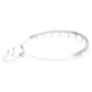 Ariana Grande x Swarovski Crystal Pearl Choker - Rhodium Plated White Necklace