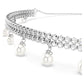 Ariana Grande x Swarovski Crystal Pearl Choker - Rhodium Plated White Necklace