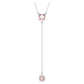 Swarovski Pink Crystal Attract Y-Necklace