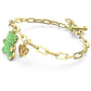 Swarovski Green Crystal Teddy Bracelet