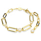 White Gold-Tone Swarovski Crystal Constella Bracelet – Elegant Dazzling Jewelry