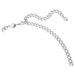 Swarovski Dextera Silver Thick Chain Necklace