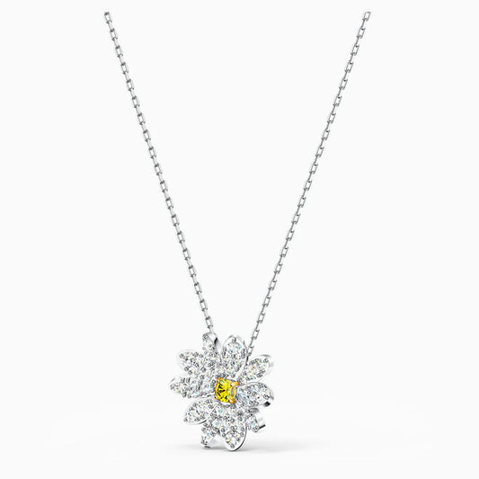 Swarovski Sparkling Flower Necklace