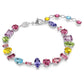 Swarovski Gema Multicolored Crystal Bracelet