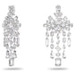 Swarovski Gema Chandelier Clip Earrings
