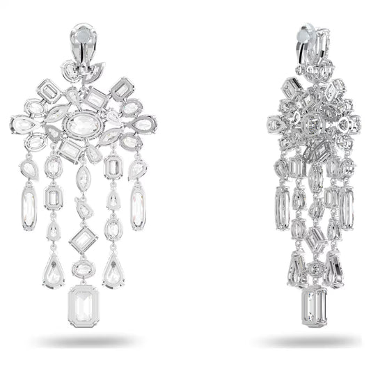 Swarovski Gema Chandelier Clip Earrings