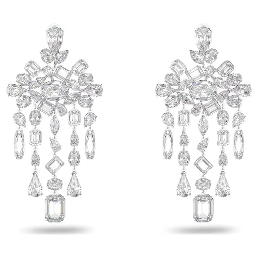 Swarovski Gema Chandelier Clip Earrings