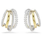 Swarovski Hyperbola Mini Hoop Earrings