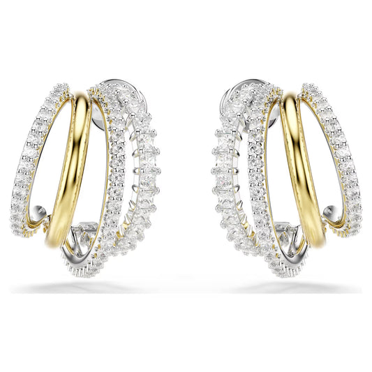 Swarovski Hyperbola Mini Hoop Earrings