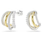 Swarovski Hyperbola Mini Hoop Earrings